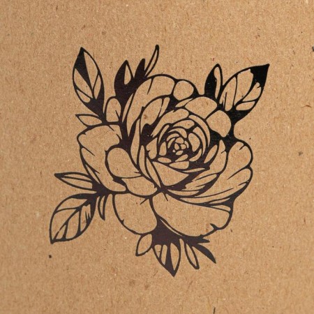 Craft Hat Gift, packaging, “flower”, 15 x 15 cm-1