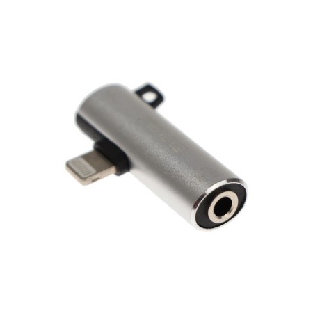 Exployd Ex-AD-757 adapter with Lightning on Jack 3.5 and Lightning, silver-1