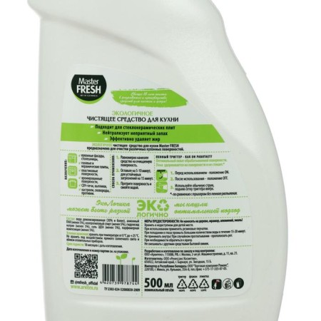 Master Fresh Cleaning, Spray, for the kitchen, 500 ml-1