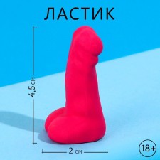 Figure eraser 18+, rubber