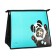 A4, 325 x 230 x 55 mm, zipper on the top, plastic, PM-A4-29 Calligrata "Cat Panda"