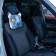 Pillow on the headrest Matech Animals Line, Lemur, 30 x 25 x 10 cm, gray