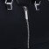 Lightning tout bag, external pocket, long belt, black color