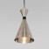 Suspended Bogate’s Glustin 316, E14, 1x60W, 120x120x1200 mm, Brass, Black