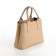 Women's bag with zipper, Textura, average size, beige color
