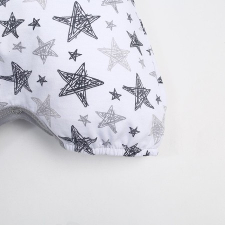 Body baby, white color/stars, height 74cm-4