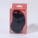Massage comb, 7.5 × 12.5 cm, orange color