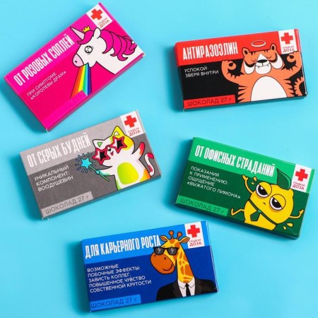 Milk chocolate "For career growth": 27 g.-3