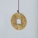 Wind Music Metal "Dragon and Coin" 3 bells 30 cm