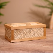 Bamboo casket 17x10x7 cm