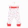 Pants children, white color/kittens, height 80 cm