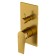 Shower mixer Wasserkraft 5571, single -leaf, without watering can, built -in, matte gold