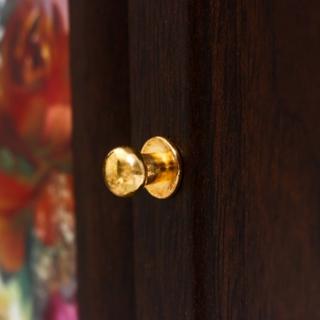 Key "Flower composition" Wenge 16x31 cm mix-10