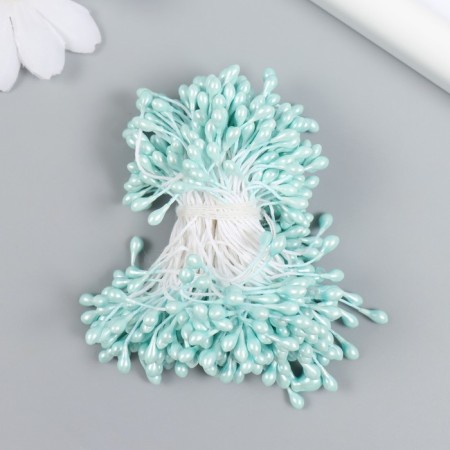 Stamens for flowers "droplets of Mint Gloss" set 300 pcs length 6 cm