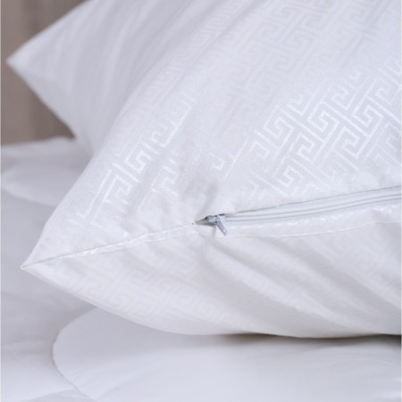 Greek ornament lightning pillowcase, 70x70 cm, 70% polyester, 30% cotton-2