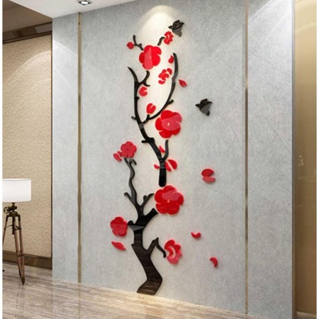 Interior stickers "Sakura", decor on the wall, panel 150 x 45 cm-2