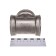 Aqualink tee, 2 ", internal/internal/internal thread, nickel -plated brass