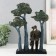 Polystone souvenir "Two in the park. Sit" under metal 23.4x7.4x29.8 cm