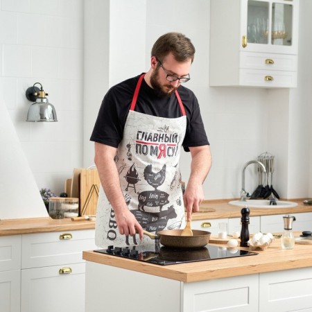 Apron "Ethel" main meat 73x71 cm, 100% HL, sarzha 190 g/m2-1
