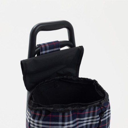 Carbon bag on the cord, the color is blue-3