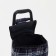 Carbon bag on the cord, the color is blue