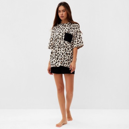 Female pajamas (T -shirt and shorts) KAFTAN "Style" p. 44-46-1