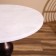 Coffee table 41x41x57 cm, aluminum/marble
