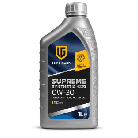 Motor oil Lubrigard Supreme Synthetic Pro 0W-30, synthetic, 1 liter