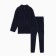 Costume (sweater and trousers) children's minku, dark blue color, height 128 cm