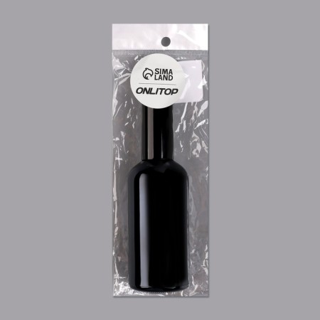 A bottle for storage, with a sprayer "Black", 100 ml, black color-4