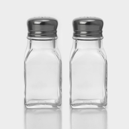 Set for spices glass BASIC, Solonka+Listen, 100 ml, 2 pcs-6
