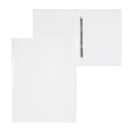 A folder with a spring -resource A4, 500 microns, a root of 15 mm, calligrata, up to 100 sheets, white-6