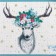 New Year's napkin on the Winter Magic table, 40x29 cm