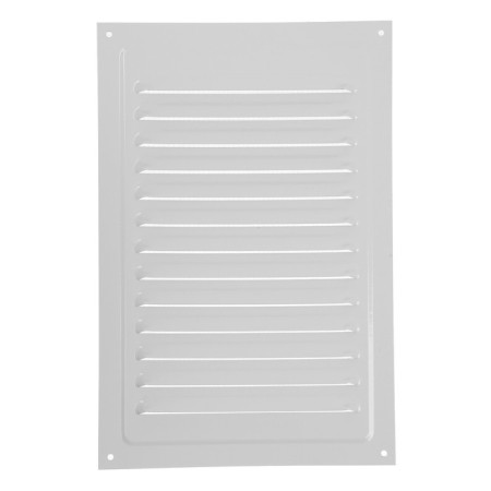 Ventilation grate Zein Lux RM2030s, 200 x 300 mm, with a grid, metal, gray-3