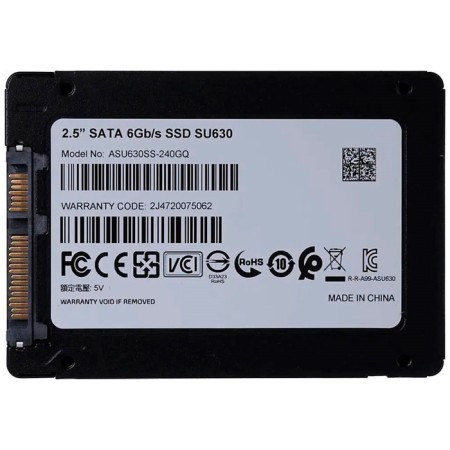 SSD Adata 2.5 "Ultimate SU630 240 GB SATA III ASU630SS-240GQ-R-2