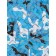 Masking network 3 x 4 m single, blue