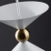 Suspended lamp Freya Fr5392PL-01W1 Moth, 350x350x1760 mm, E27, 1x60W, white color