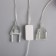 Garland “thread” 5 m with nozzles “green roses”, ip20, transparent thread, 20 LED, glow warm white, 220 V