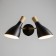 Sconces "Morocco" 2he27 40w Black 25x15x38cm