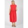 Female dress, size 66, coral color