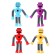 Developing toy "Robot" with suction cup, color mix