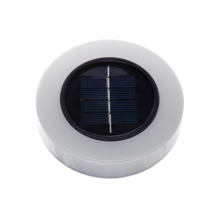 Lamp on the solar battery "Eurohant", "Technic circle" 10.5x12.5 cm, IP44, 8 LED, white-3