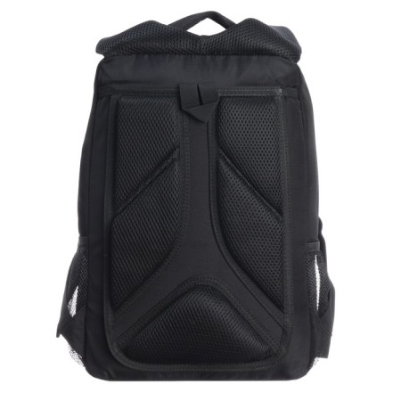 School backpack, 39 x 26 x 19 cm, Grizzly, ergonomic back, laptop department, black-5
