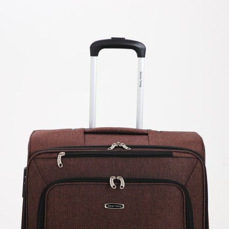 Sredtan Average 24 "On the zipper Goran Tomp, with extension, code castle, brown color-5