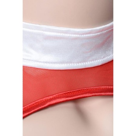 Candy Girl's nurse costume, red-white color, OS size-2