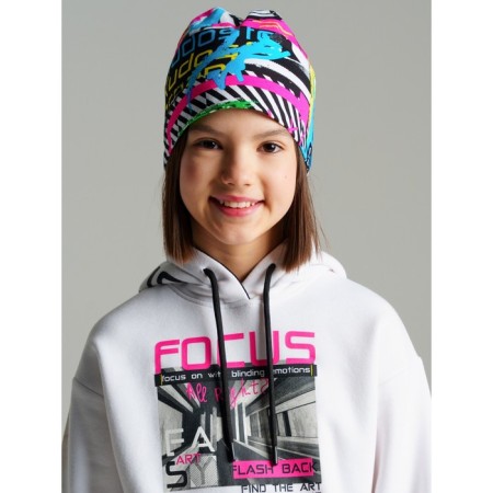 Шапка для девочки PlayToday, размер 52, 2 шт-5