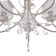 Chase "Melania" 5x40W E14 White-gold 56x56x82 cm Bayerlux