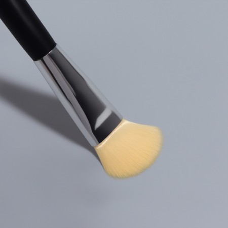A set of makeup brushes, 5 objects, black color-4