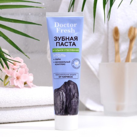 Toothpaste Coal whitening of the series "Doctor Fresh", 75 ml-1