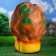 Garden figure "Mushroom old man Borovik" huge 64x46cm